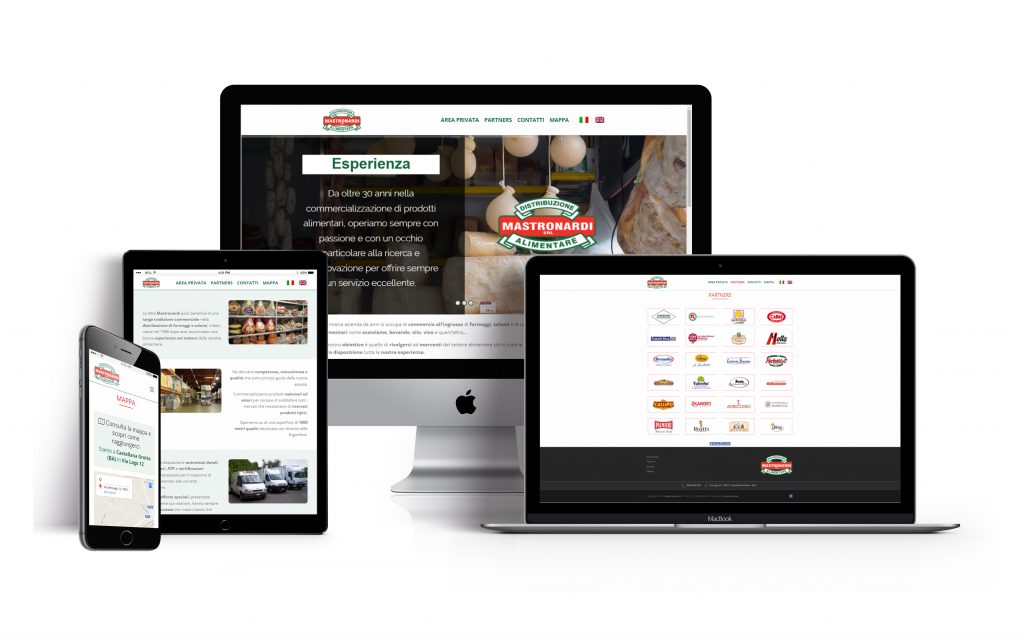 Mockup Web Responsive Mastronardi S.r.l.