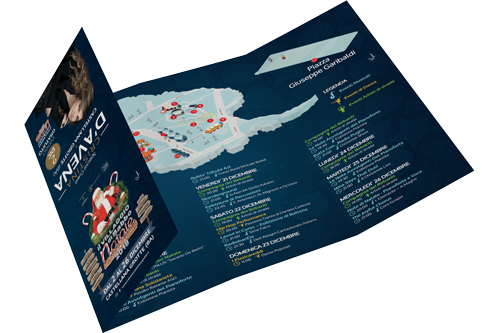 Brochure del Villaggio di Babbo Natale 2018